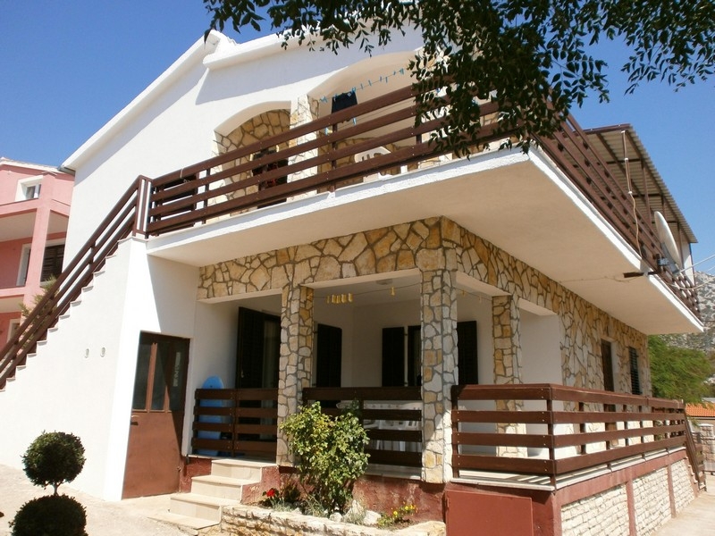 Exterior view of the two houses in Croatia