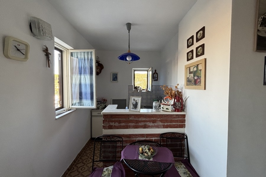 Kitchen with window and lots of natural light