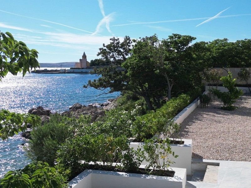 Mediterranean gardens with sea views
