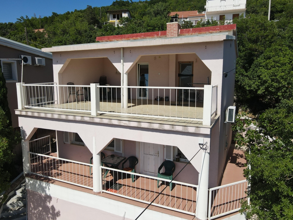 Terrace overlooking the sea
