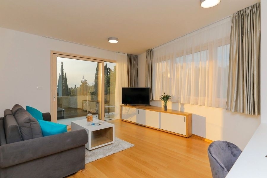 Living room with access to the terrace