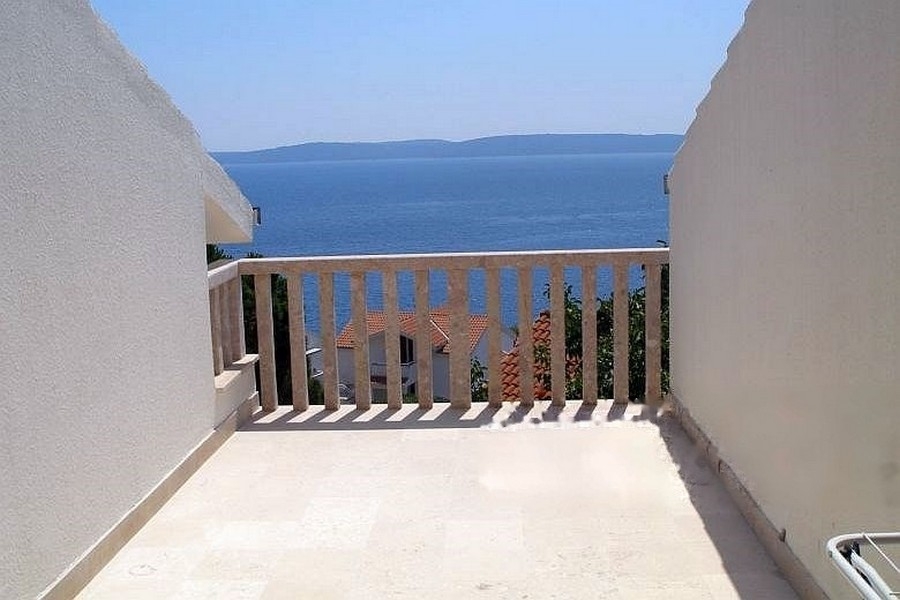 Roof terrace with sea views of Ciovo