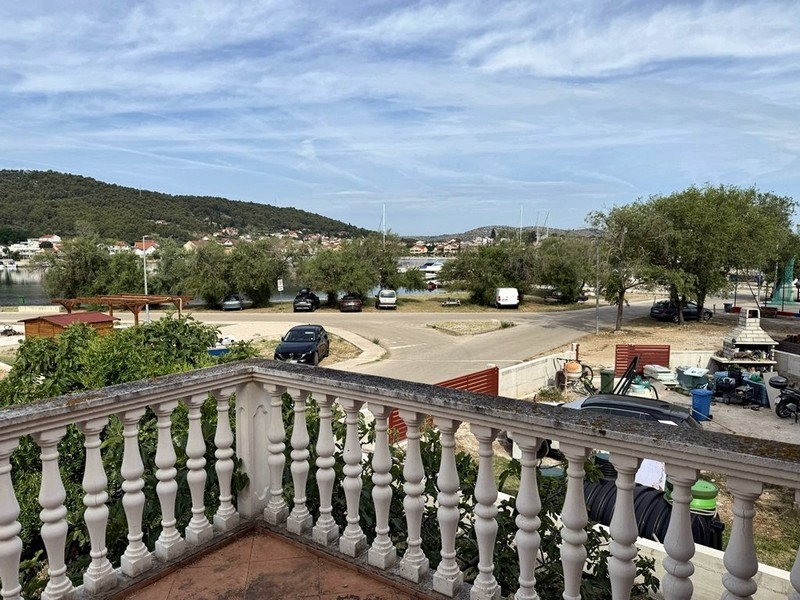 View from the terrace of the water in Bilice