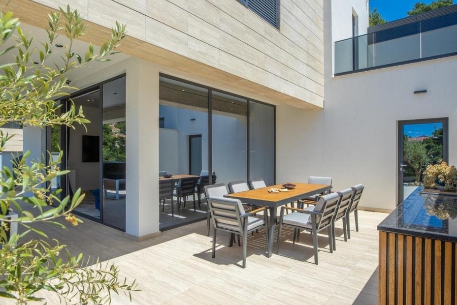 Terrace with outdoor seating area