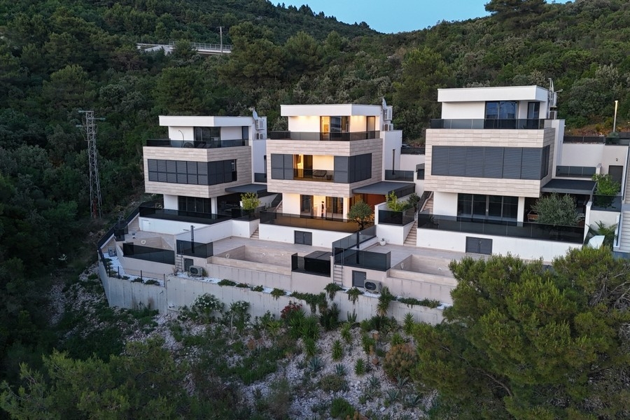 Exterior view of the villa in Croatia