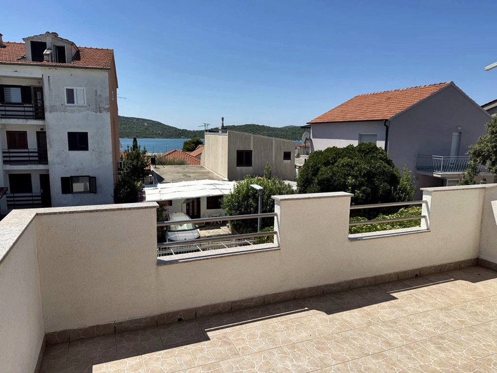 Terrace overlooking the sea
