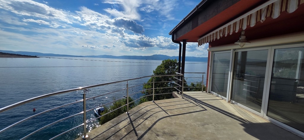 Terrace with panoramic views of the Kvarner Bay