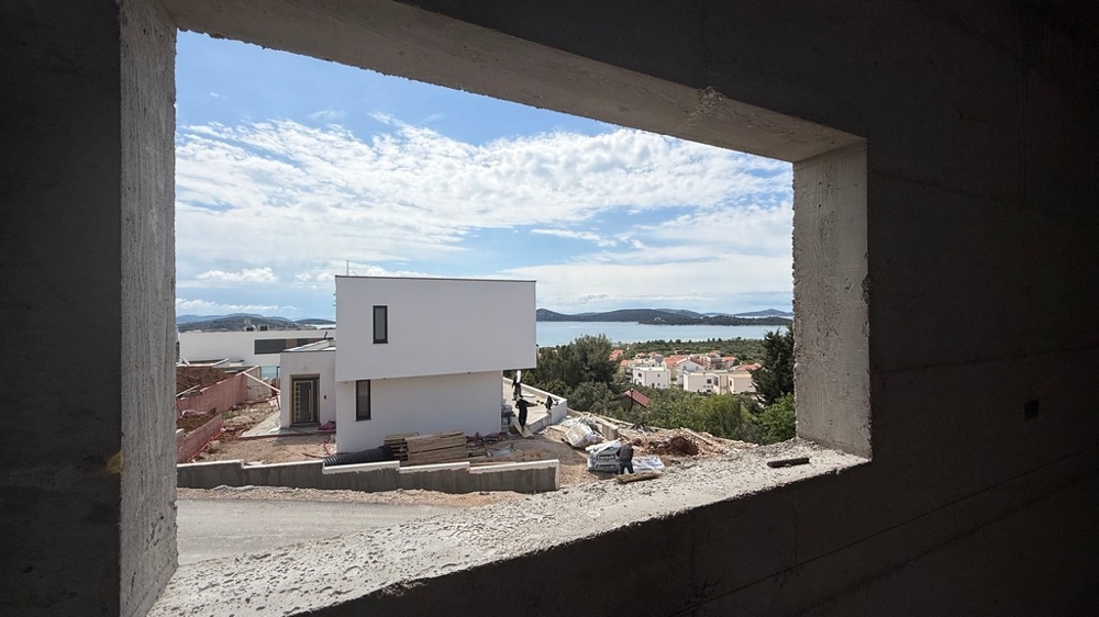 View from the shell of the surrounding area