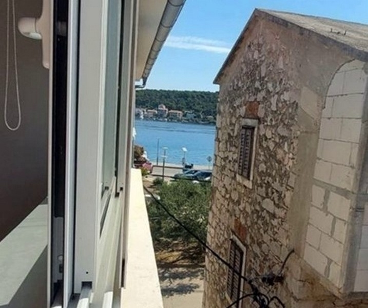 Sea view from the stone house in Tisno