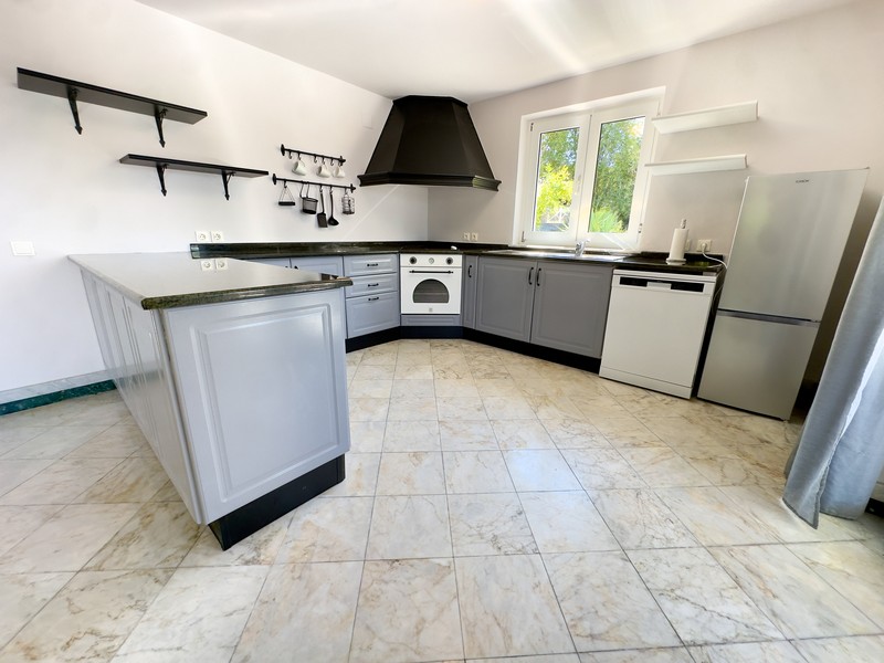 Kitchen on the ground floor of the villa in Dobrinj