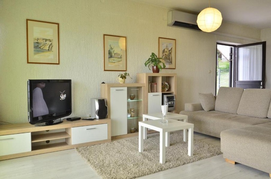 Furnished living area in the apartment house in Crikvenica