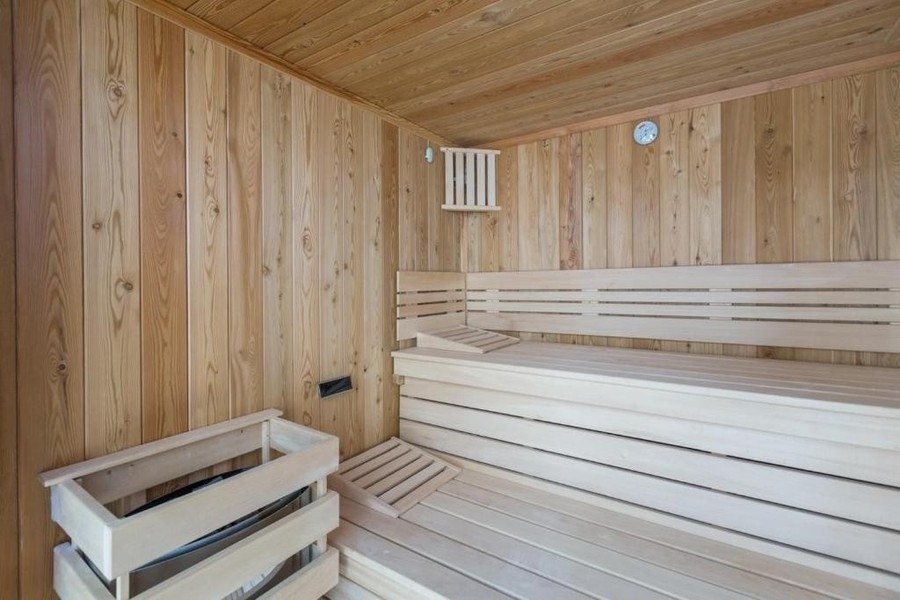 Sauna in the house