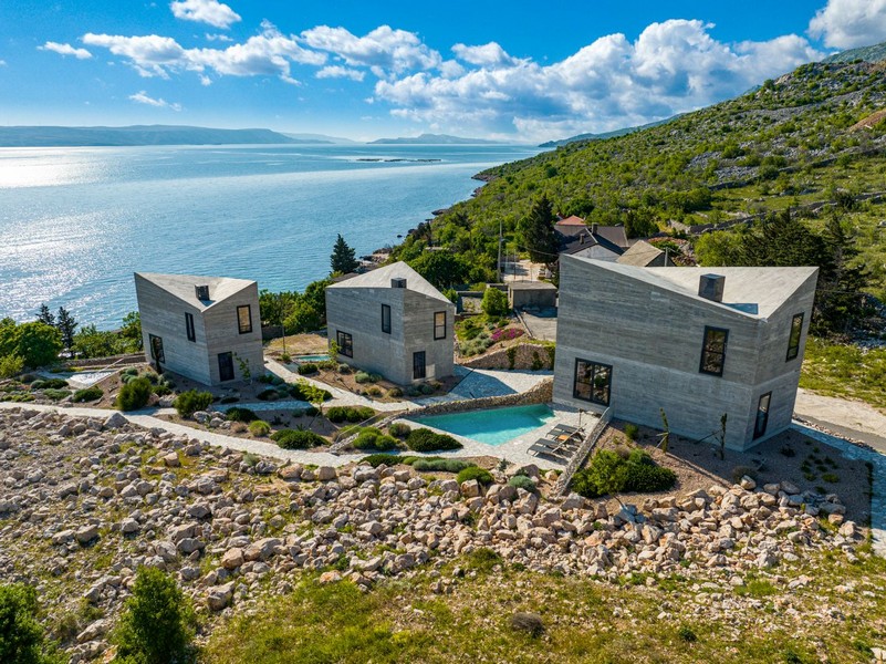 Villa with pool and sea view in Lukovo Sugarje