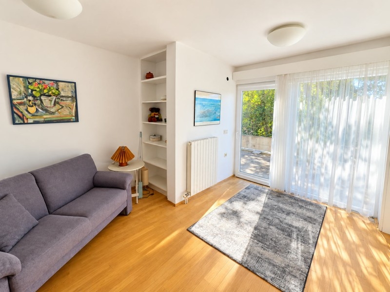 Living room of the apartment on the ground floor
