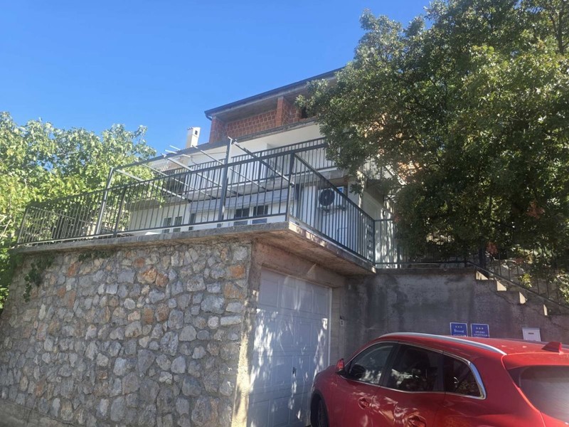 Exterior view with garage