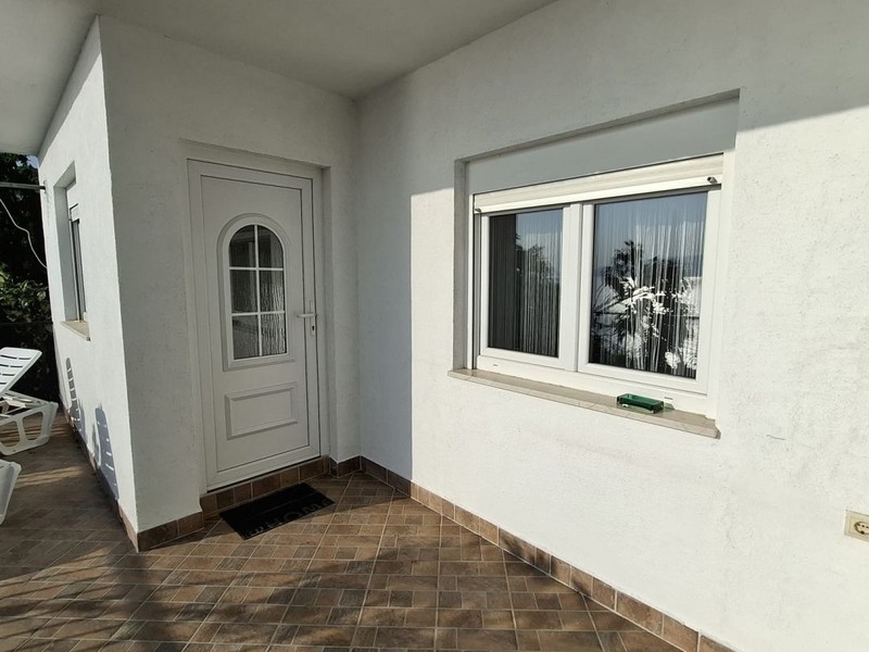 Entrance to the studio on the ground floor