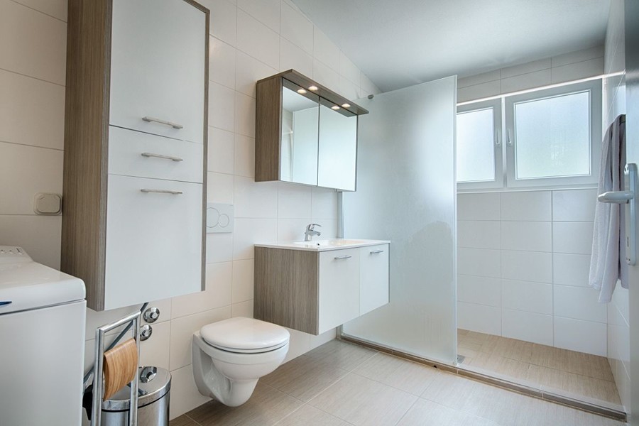 Bathroom with walk-in shower