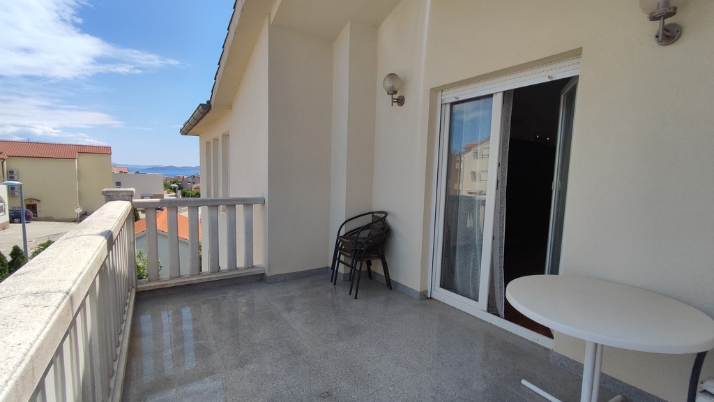 Terrace of an upper apartment
