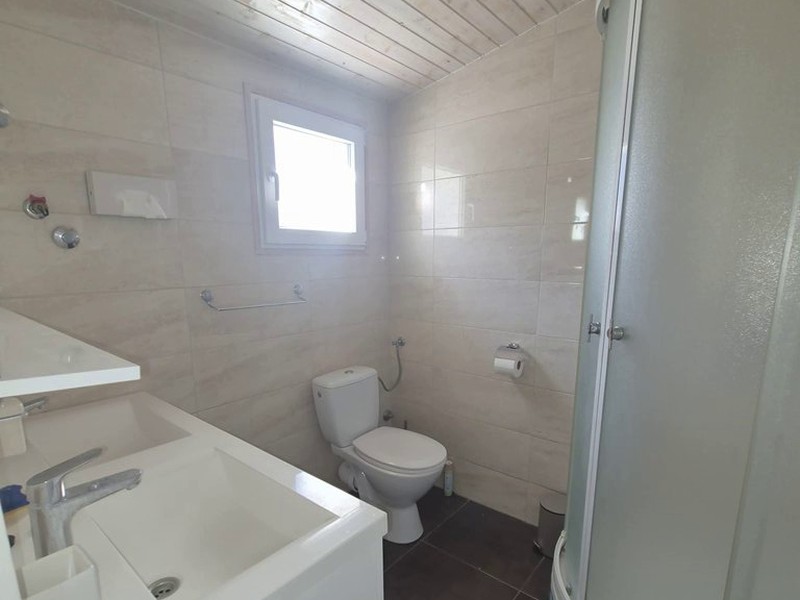 Bathroom with shower and toilet
