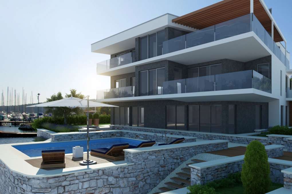 Seafront villa in Istria for sale.