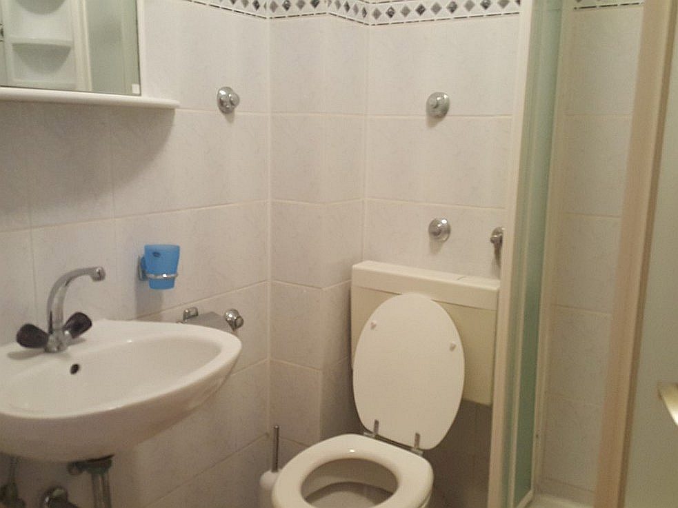 One of the bathrooms