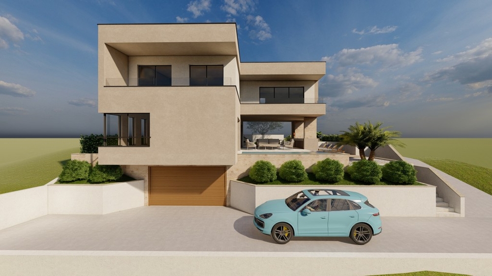 Idea project for the G477 property, which is available in Croatia.
